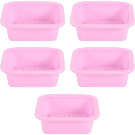 Moule à Cake Rectangulaire en Aluminium Antiadhésif - Pour Pain, Gâteaux et Brownies - Allant au Four 12x7x2.3cm (1/4)