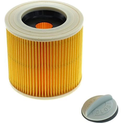 Filterpatronen für Kärcher Staubsauger – 2er-Pack Ersatzfilter für WD3 Premium, SE 4001, SE 4002, A2054, A2004, A2254, A2604 (1/5)