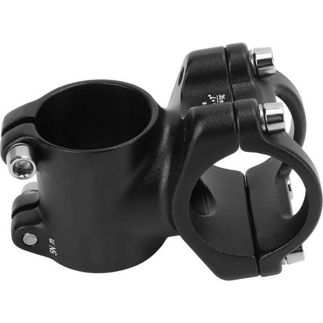 Potence courte de vélo en aluminium anodisé sablé, rehausseur de potence pour cyclisme 31,8 x 35 mm (1/5)
