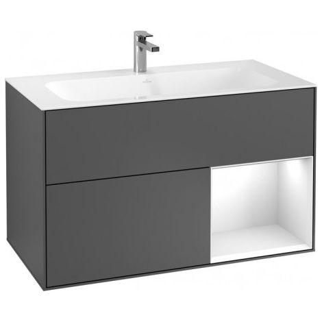 Villeroy & Boch F040PDGF Meuble sous-lavabo Finion F04