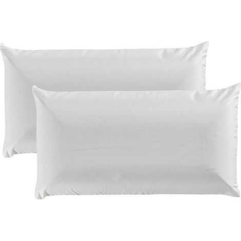 Pack de dos almohada viscoelática Memory Duo Anti-ácaros 70 cm