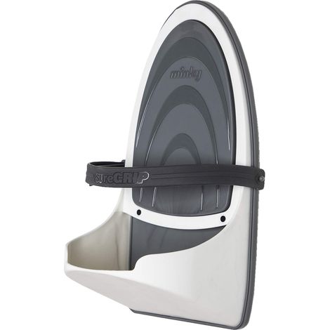 Minky SureGrip Iron Holder VH8090 Sure Grip-Supporto in Ferro con Striscia Forte e sicura, Grigio, Taglia Unica (1/5)