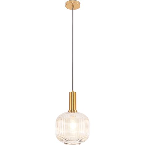 Vintage-Deckenlampe - Kristall-Pendelleuchte - Amelia Beige