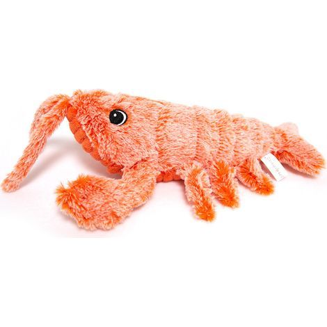 Interaktives elektronisches Fischspielzeug für Katzen – Weiches elektrisches Spielzeug, wiederaufladbarer Katzenminzebeutel – Waschbarer Plüsch, USB-Kabel – Anregendes Jagdspiel für Kätzchen (1/5)