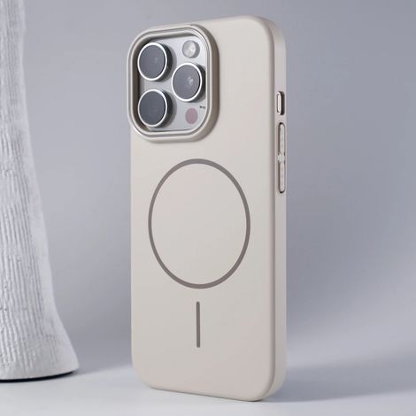 Coque de protection rigide en polycarbonate (iPhone 11 Pro blanc), antichoc, finition magnétique mate.