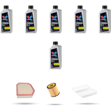 Kit tagliando 3 FILTRI e 6L OLIO compatibile con bmw x4 (F26) 28ix 180kw dal 2014 (1/5)