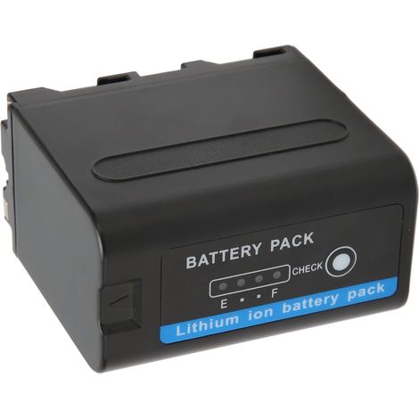Batterie Lithium-ion NP F960 NP F970 7.2V 7200mAh Remplacement F960 F770 F750 pour Caméra 1500C 2500C NX5C NX3 (1/5)