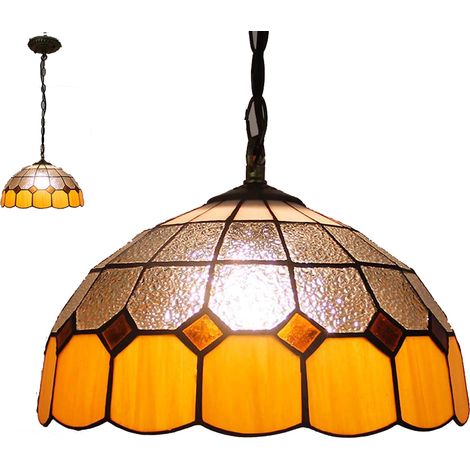 Suspension bois verre campagne 9W – Style 5 (1/4)