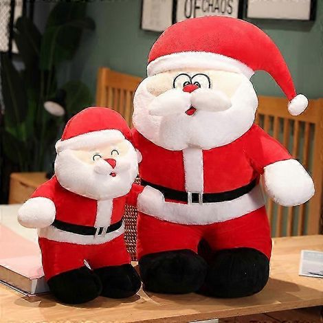 Peluche Père Noël (35 cm, yeux ouverts) (1/2)