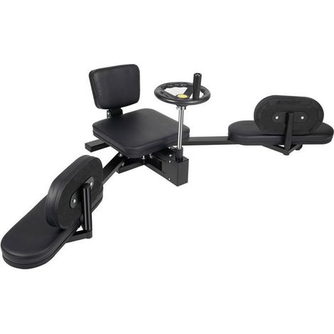 Entraîneur d'étirement de cuisse - OUKANING - Leg Trainer - Aide à l'étirement efficace - Idéal studio & salle de gym - Noir