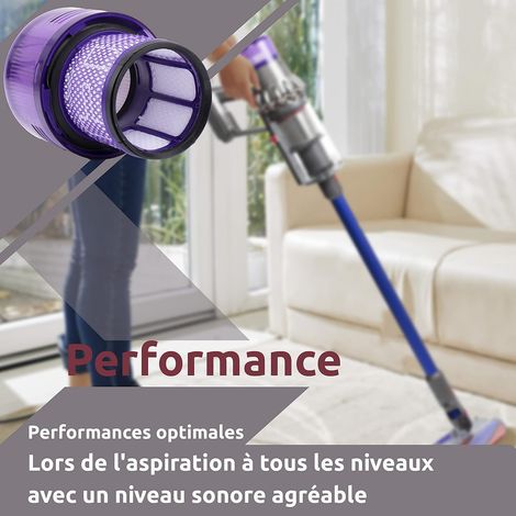 Filtre Aspirateur - Pour Dyson V11 SV14 - Lavable - Compatible Cyclone Absolute Animal Extra Total Clean - Lot de 2