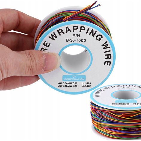Cable Kynar AWG 0,25mm multicolor 200m