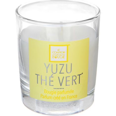 Bougie Parfumée "Elea" 190g Thé Vert & Yuzu (1/2)
