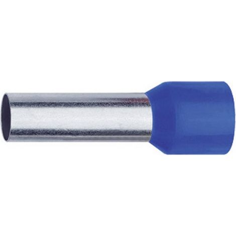 KLAUKE 47718 TAPÓN DE CABLE SIMPLE 16 MM 18 MM PARCIALMENTE AISLADO AZUL 100 PZA(S)