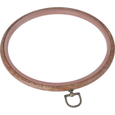 Cadre Photo Point de Croix Broderie Cercle Kit Couture Main Loisirs Créatifs Accessoires (1/5)