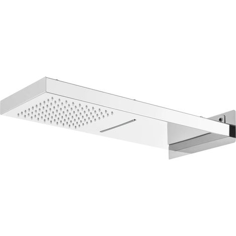 Soffione doccia a parete in acciaio inox 201 Silver 020002098