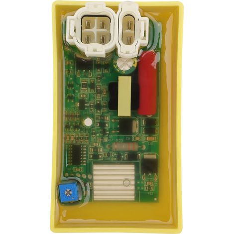 Module d'allumage CDI 6 broches CC - Compatible avec les quads et motos tout-terrain GY6 50cc, 90cc, 110cc, 125cc et 150cc. Dimensions : 92 mm × 56 mm × 43 mm (1/2)