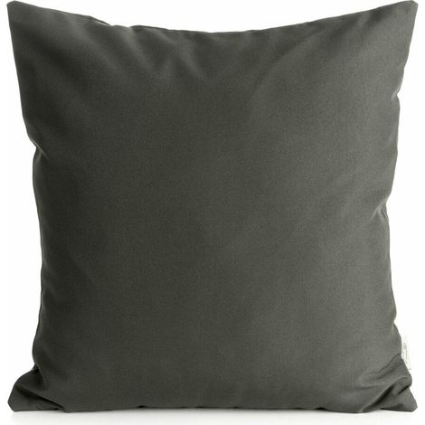 Funda de almohada de jardín 45x45 grafito (1/4)