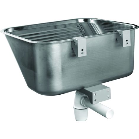 Lavello monovasca in metallo 53x63,5 cm in acciaio inox EKO Kuchinox
