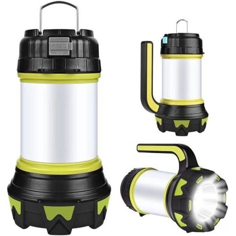 USB Rechargeable LED Camping Lumière Dimmable IP65 Étanche Multifonction Camping Lampe De Poche Portable Aimant Suspendu Power Bank (1/4)