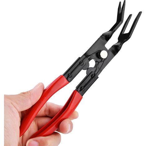 Kit de 13 pinces universelles pour clips de garniture de porte et de tableau de bord de voiture, avec outils de démontage. (1/5)