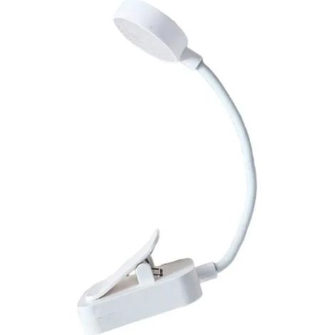 Lampe De Lecture Led - Clip Flexible 30cm - 3 Niveaux Luminosité - Pour Livre Lit Bureau - Rechargeable 500mah (1/5)