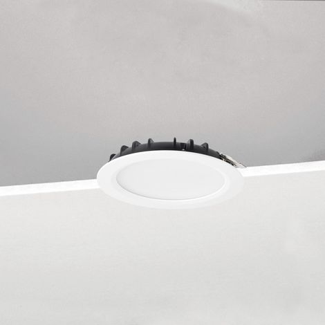 Pannello led rotondo nobile illuminazione plano 12w 3000-4000-6000k bianco - pln2/d