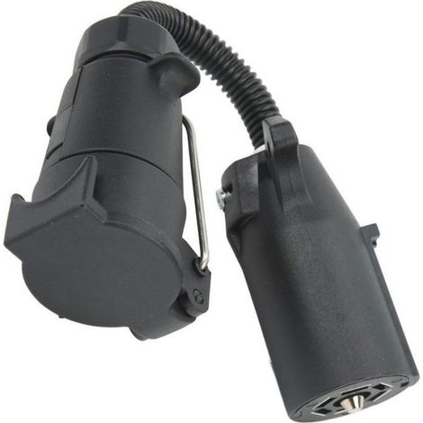 Adaptateur de prise de remorque - Ronde à 7 voies Conversion de puissance - Pour VR remorque camion (1/5)