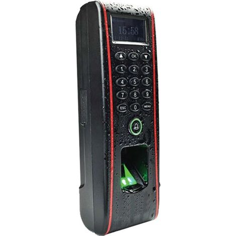 Machine de pointage pour les employés des petites ZK TF1700/OF107 IP65 système de contrôle d'accès biométrique par empreinte digitale étanche 125KHZ contrôleur d'accès par carte RFID avec RJ45 Machine (1/5)