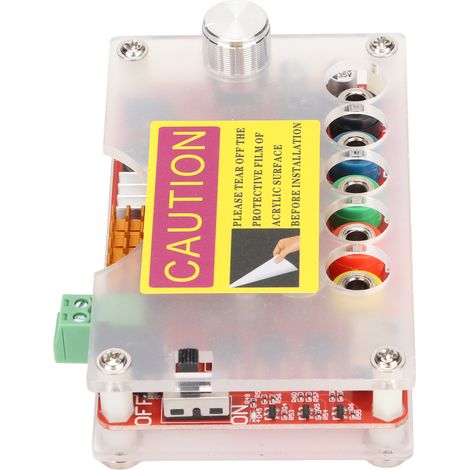 Carte de régulation d'alimentation avec interrupteur tactile et potentiomètre ajustable pour tension variable (1/5)