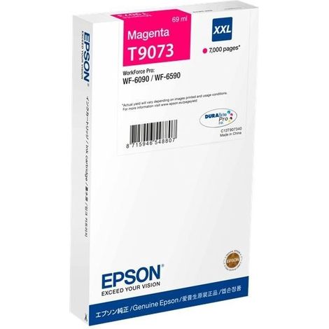 Cartucho Epson T9073 XXL Magenta WF-6590