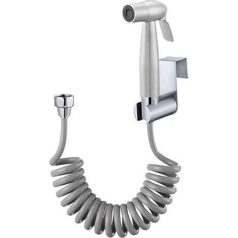 Portable Bidet Shower Kit - Toilet Set with Sprayer, 1.5 m ABS Telescopic Hose and Holder for Cleaning Diapers, Toilet