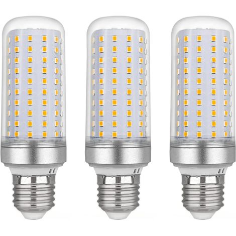 E27 30W LED Corn Bulb, AC175-265V, Warm White 3000K 2500LM, Non-Dimmable, Equivalent to 300W Halogen Bulb, LED Corn Light Bulb for Chandeliers, Ceiling Lights, Table Lamps and Floor Lamps, 3-Pack (1/5)