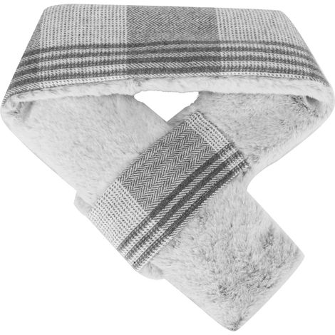 Écharpe Chauffante USB Lavable, Cache-Cou Intelligent pour Hommes et Femmes - Gris Taille Unique