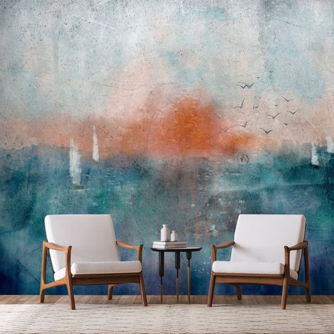 Papier peint Relief ensoleillé - 150 x 105 cm (1/4)