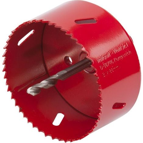 Wolfcraft - Bi-Metall-Lochsäge ø86 inkl. Schaft & Bohrer - 5486000