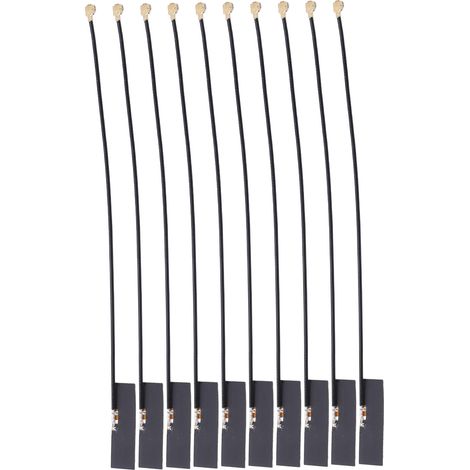 Antenne interne WiFi 2.4G haute performance, lot de 10, gain élevé, connecteur IPEX, transmission stable et signal fort pour carte sans fil. (1/5)