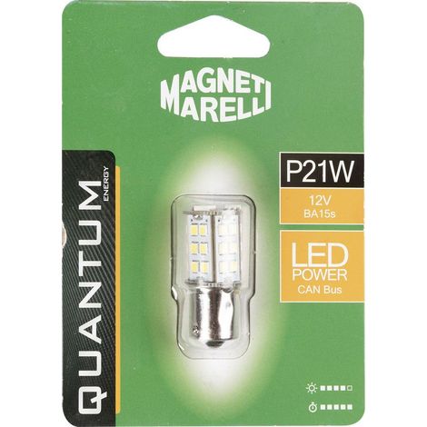 Ampoule P21W pour voitures LED 33SMD 12V prise BA15s (1/4)