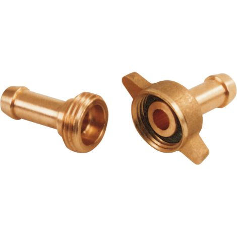 3 joints de tuyaux en laiton pour tuyaux de Arrosage de jardin 1/2 &quotx 8 mm