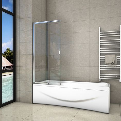 180 degrees pivot 800x1400mm sliding Bath-Screen