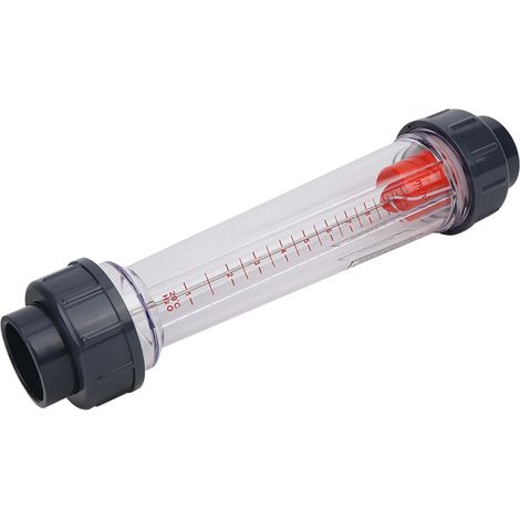 Débitmètre à tube plastique LZS-40 (D) - Haute précision - Plage de mesure : 1-10 m³/h (1/5)