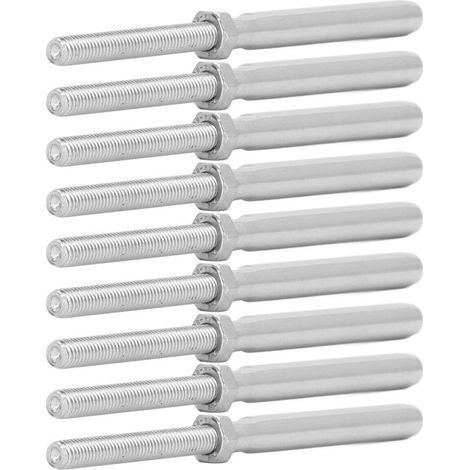 Kit de fixation pour garde-corps en acier inoxydable, 10 vis M10 avec diamètre 5mm - Matériel de construction (1/5)