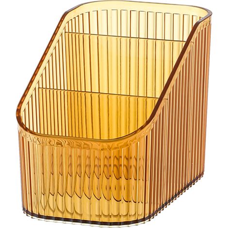 Organisateur de pinceaux de maquillage, boîte de rangement de bureau pour produits de beauté, rouges à lèvres, bijoux, articles de papeterie, 15 x 11 x 9,5 cm (1/5)