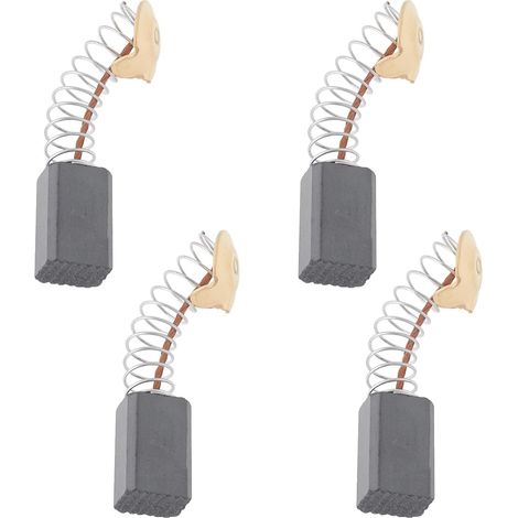 2 Pairs of Motor Spring Carbon Brushes 6.4 x 7.4 x 12 mm Part Number 633821 Suitable for SDS Plus Hammer Crusher 850W Replacement Carbon Brushes (1/5)