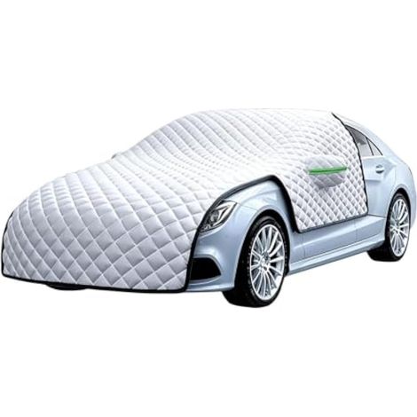 Housse de protection neige voiture Protection Pare-Brise Contre Le Gel Et (1/4)