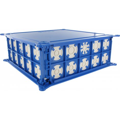 boite de dérivation pavillonaire - megabox - no air - bbc - 250 x 250 x 85 mm - blm distribution 590250 (1/2)