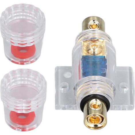 Le porte-fusible AFS 60A, utilisé pour les améliorations audio de voiture, assure la protection électrique des fils de calibre 0/4. (1/5)