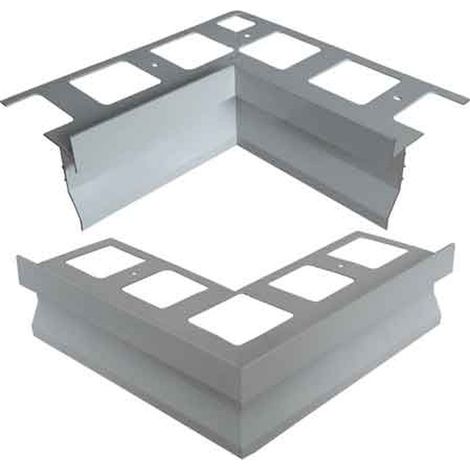ANGLE POUR GOUTTIÈRE POUR BALCONS ET TERRASSES 'TOP'