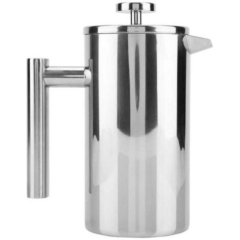 Cafetière en acier inoxydable à double paroi avec filtre (800 ml) (1/5)
