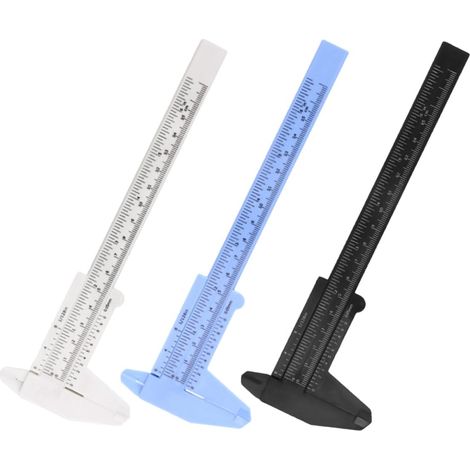 Ensemble de 3 mini gabarits mesure Ipetboom : double pied à (1/5)